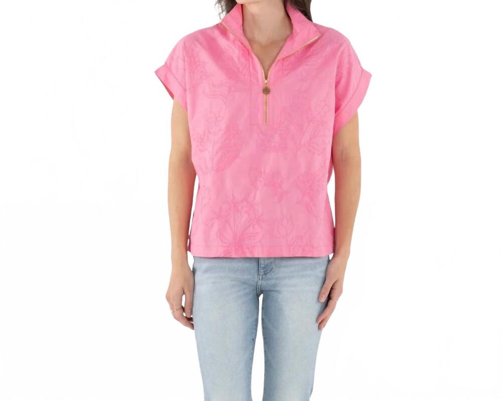 NEW EMILY MCCARTHY poppy pullover sweater top in rose